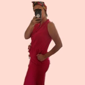 Caslon hot pink maxi sleeveless dress 5 for $25